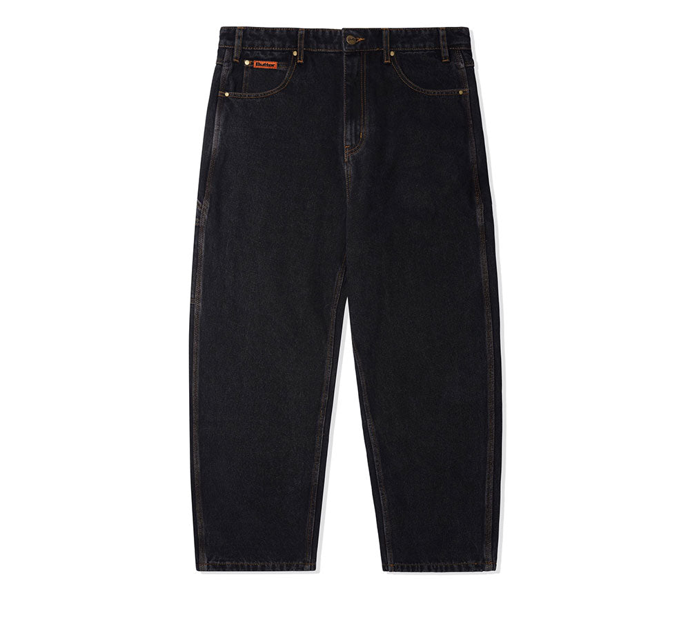 Relaxed Fit Baggy Denim Jeans for Men & Women - Vintage High Waisted Loose Comfortable Jeans - Perfect for Casual Wear, Street Style & Everyday Outfits