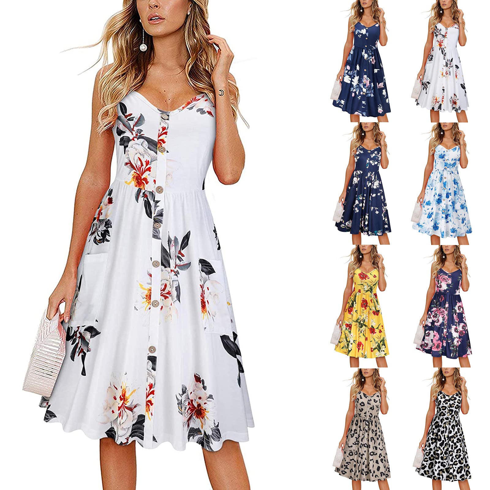 **SXAURA Women's Strapless Bohemian Print Long Dress - Casual Summer Beach Party & Vacation Outfit**    **Perfect for:** Beach Vacations, Summer Parties, Boho Festivals, Casual Outings
