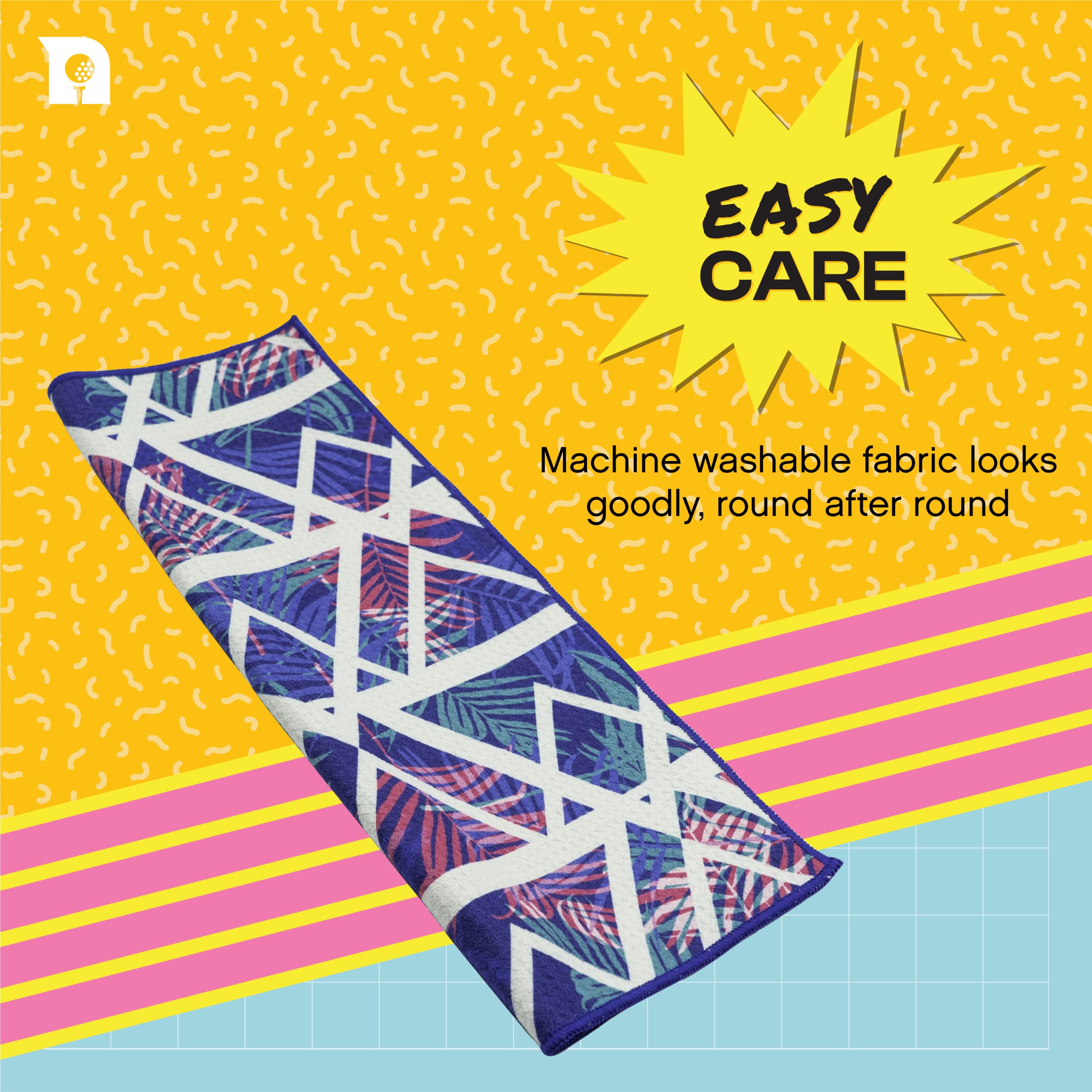 Premium Microfiber Towel with Carabiner Clip - 24