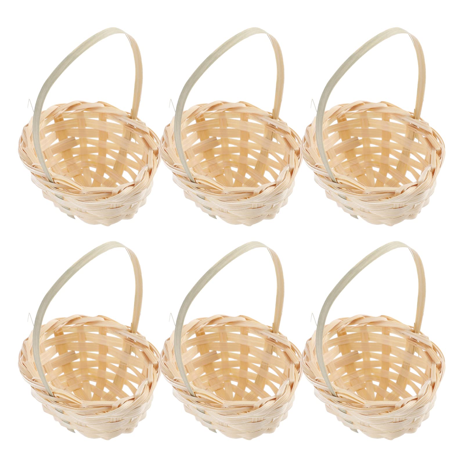 Vintage Mini Wicker Baskets Set of 20 - Small Woven Baskets with Handles for Wedding Favors, Party Decor, Candy Storage & Home Organization | Perfect for Rustic Decor, Gift Baskets, Bathroom Organizers and Table Centerpieces