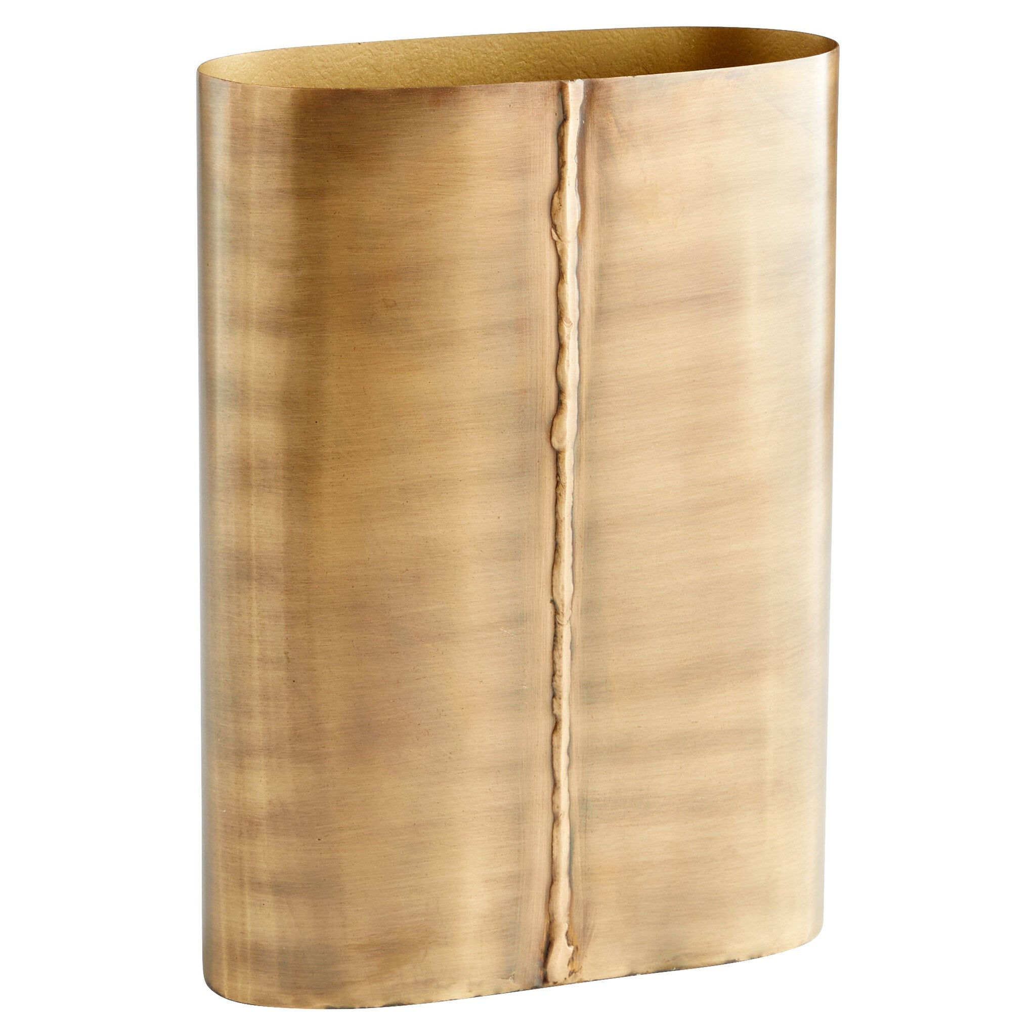 Cyan Design 11359 Large Gold Begonia Vase - Elegant Home Decor for Living Room, Dining Table, Wedding Centerpiece & Gift Idea