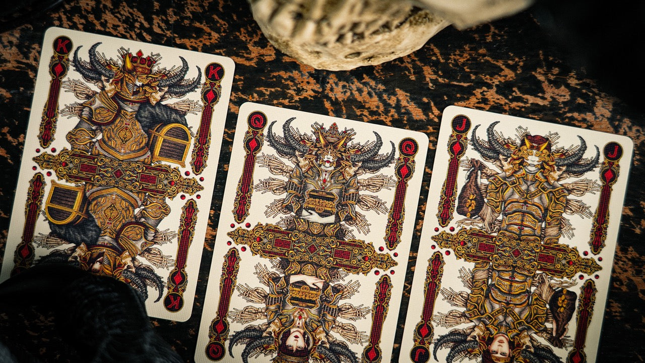 Devildom Playing Cards - Premium Quality Poker Cards for Magic Tricks, Cardistry & Game Nights | Perfect for Casino, Poker, Blackjack & Collectors