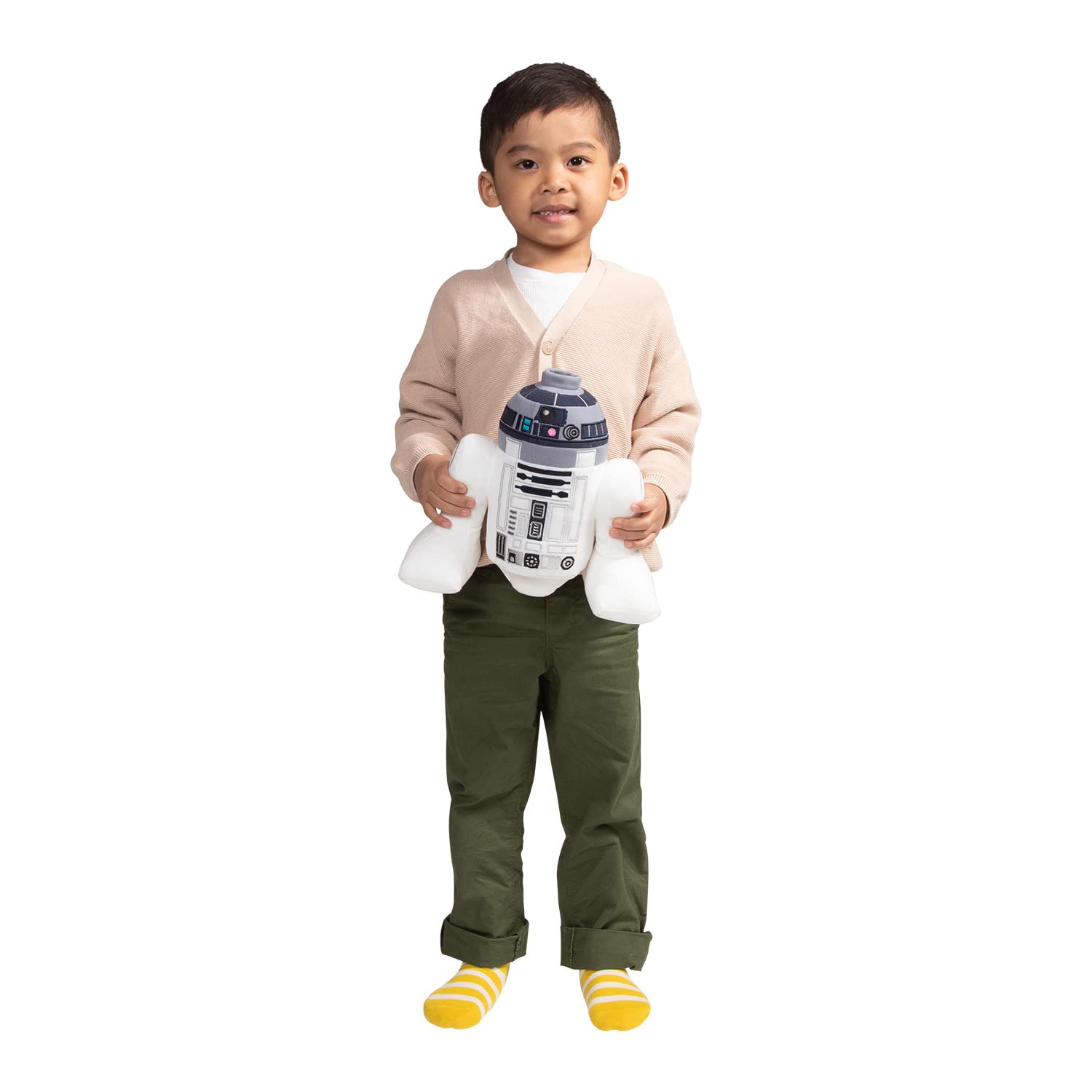 Lego Star Wars R2-D2 Plush Toy 10-inch (25.4 cm) - Soft & Cuddly Collectible for Kids, Fans & Home Decor - Perfect for Gifts, Bedroom Decor & Star Wars Themed Parties