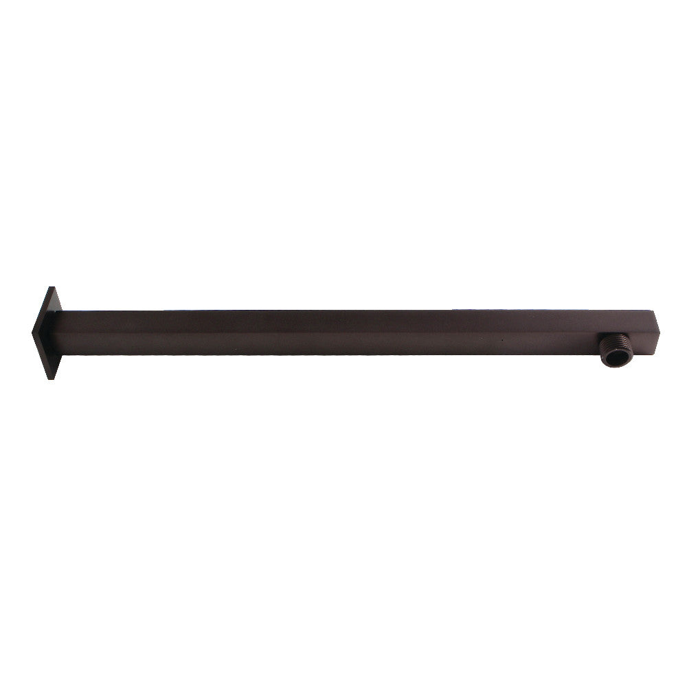 Kingston Brass K4160 Claremont 15 3/4 Inch Square Rain Drop Shower Arm with Flange - Perfect for Modern Bathroom Renovations & Spa-Like Shower Experience
