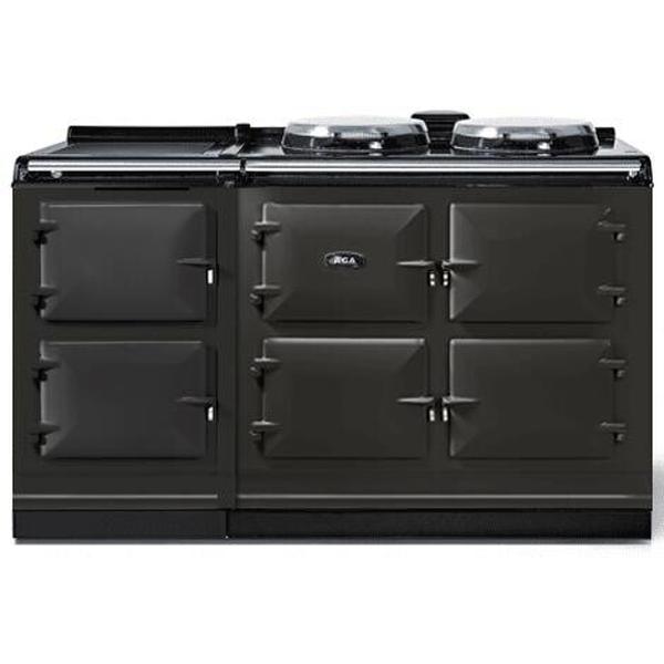 AGA 60-Inch eR7 150 Classic Electric Range with Induction Hot Cupboard - Professional Stainless Steel Stove for Modern Kitchens | Perfect for Home Chefs & Entertaining Guests (Model: AER7560IPWT)