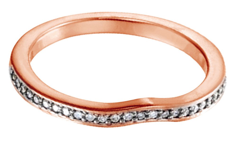 0.16 Carat Round Cut White Diamond Engagement Ring & Wedding Band Set in 14K Solid Gold - Perfect for Proposals, Anniversaries & Bridal Jewelry
