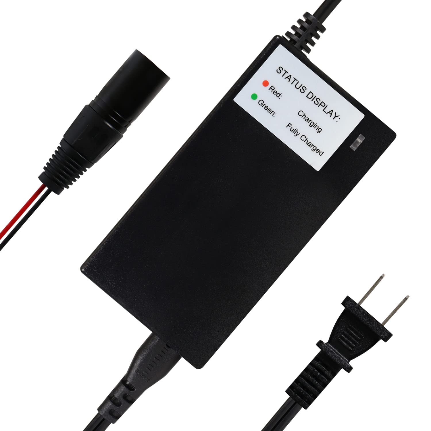 Mighty Max 24V 2A Replacement Battery for Rascal Ultralite 370 Wheelchair - Compatible with Three Stage XLR Charger - Power Solution for Mobility Scooters & Electric Wheelchairs (Home & Travel Use)