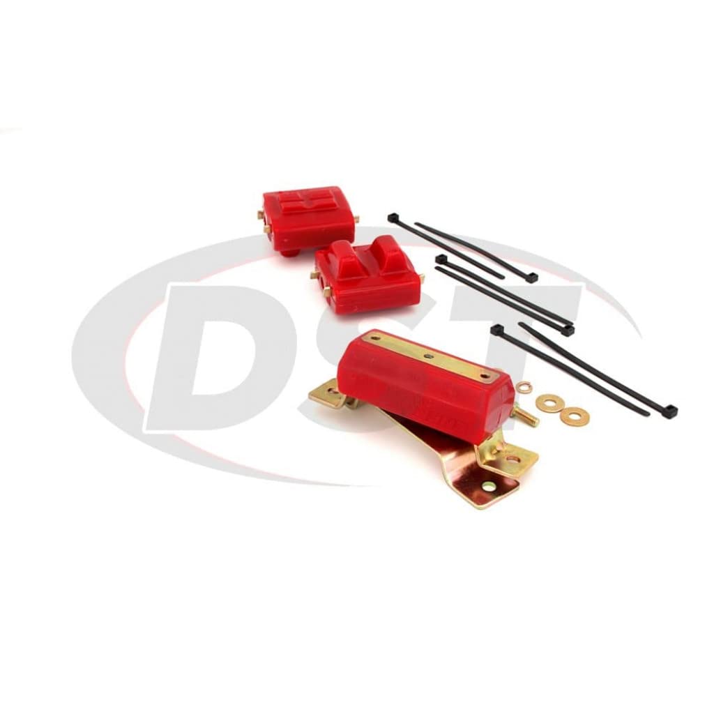 Energy Suspension Motor & Transmission Mounts for 1987-1988 Chevy V20 Suburban - 3.1131R - Improve Ride Comfort & Reduce Vibration for Off-Road & Towing