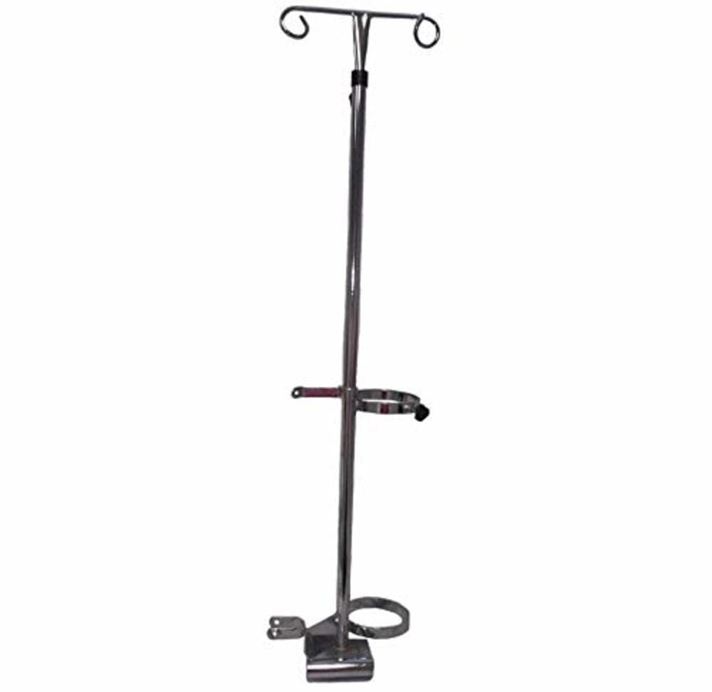 Invacare 1496 IV/Oxygen Holder Assembly for Wheelchairs - Medical Equipment Mount for IV Bags & Oxygen Tanks - Perfect for Home Care & Hospital Use
