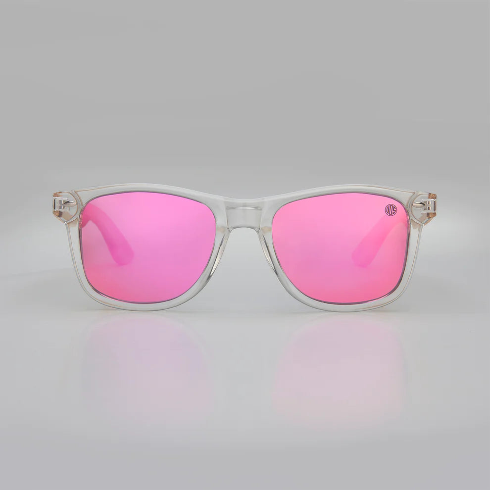 KUTA XL Pink Mirror Sunglasses for Women - UV400 Protection, Polarized, Fashionable & Lightweight - Perfect for Beach, Driving & Outdoor Activities