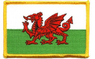 Wales Iron-on Embroidered Patch - Premium Embroidered Badge for Jackets, Bags & Hats - DIY Customization for Clothing & Accessories - Perfect for Welsh Pride, Gifts & Fashion Upgrades