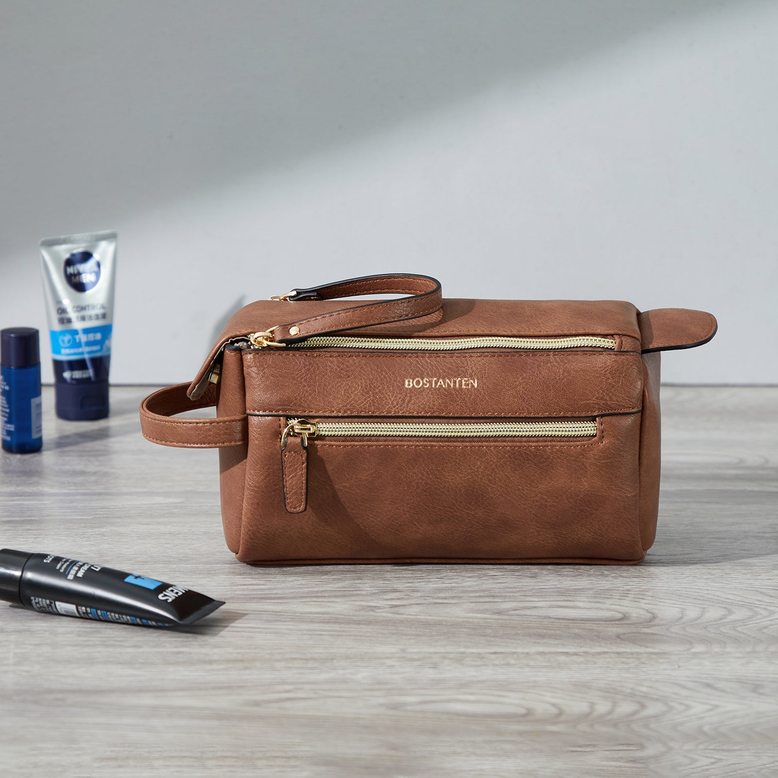 Stylish Travel Toiletry Bag for Women & Men - Waterproof Cosmetic Makeup Organizer | Perfect for Gym, Vacation & Business Trips