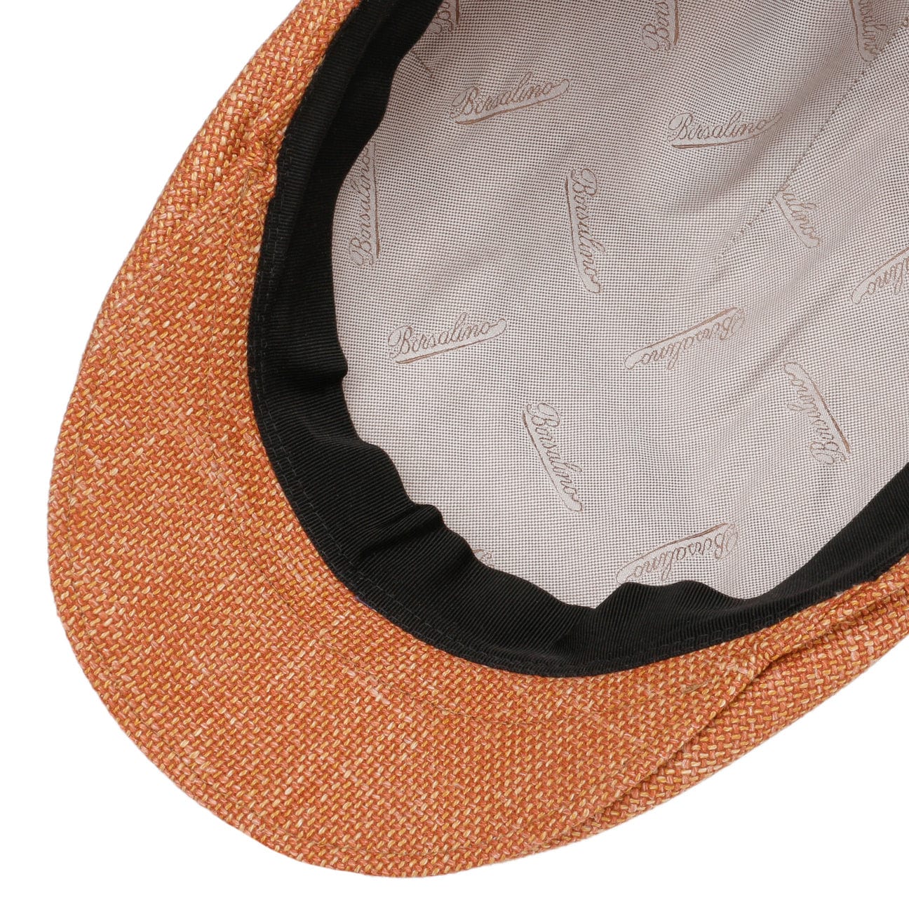 Borsalino Premium Summer Flat Cap for Men - Lightweight Breathable Sun Hat for Outdoor Activities, Travel, and Casual Wear
