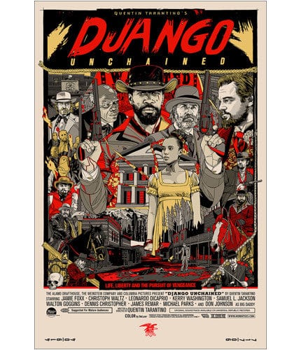 Django Unchained DVD | Quentin Tarantino Movie | Western Action Film | Perfect for Movie Nights & Quentin Tarantino Fans