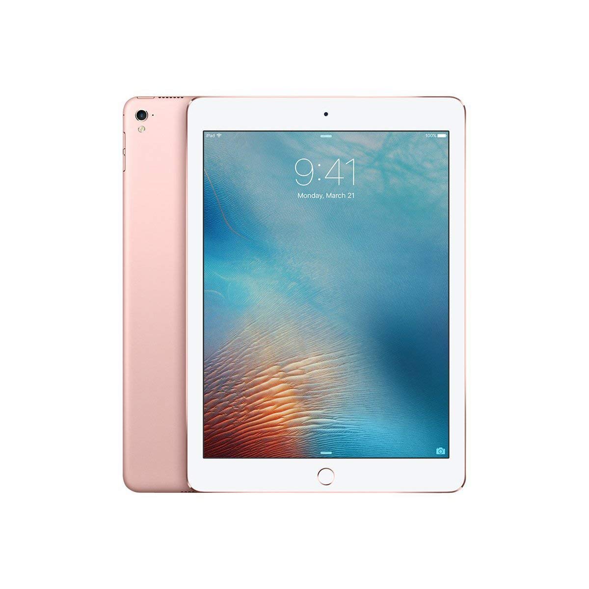 Apple iPad Pro 9.7-inch (256GB, Wi-Fi, Rose Gold) - Certified Refurbished - Perfect for Work, Study & Entertainment