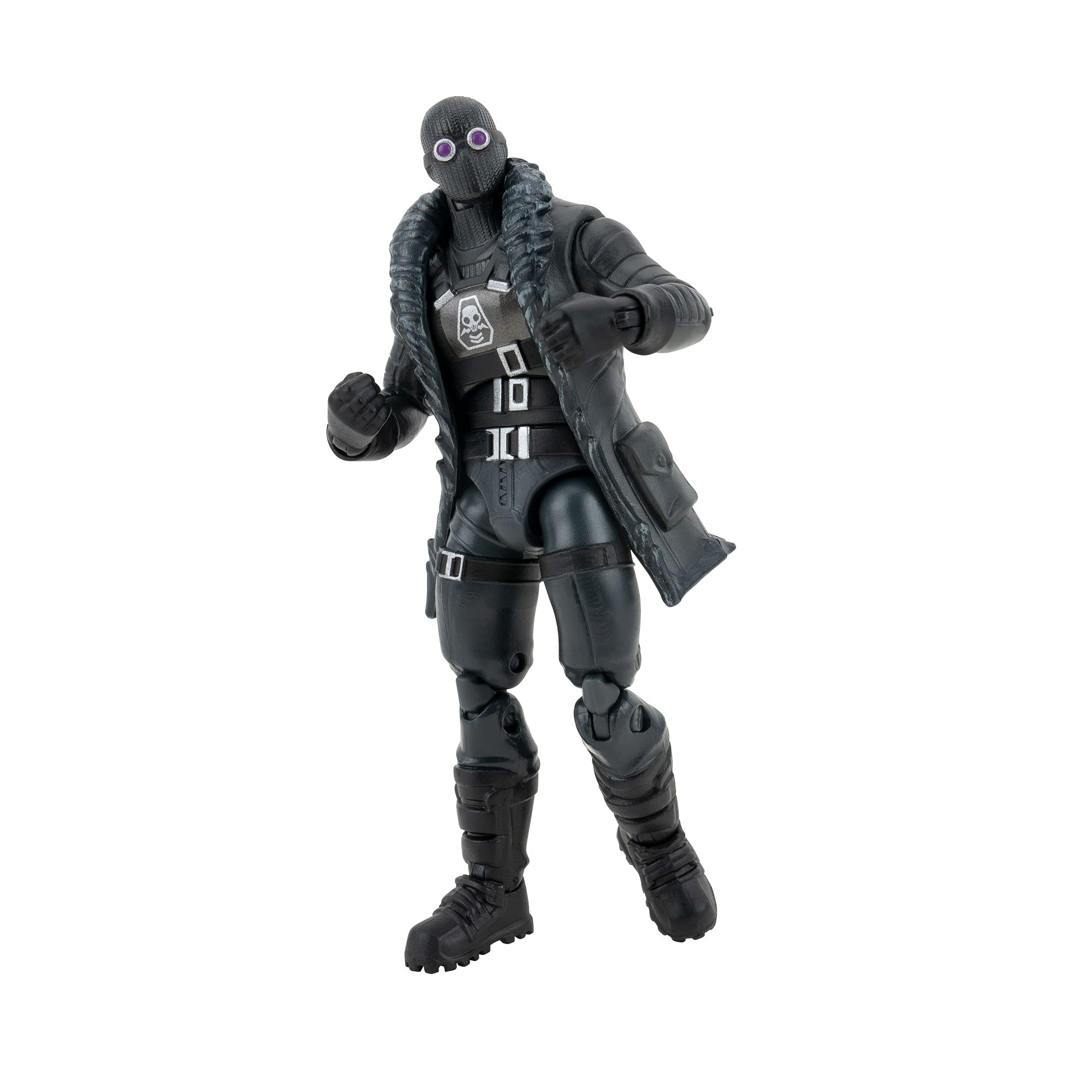 Fortnite FNT0644 4-inch Renegade Shadow Core Action Figure with Harvesting Tool - Highly Detailed Collectible for Solo Mode Gameplay - Perfect for Display, Gaming Battles & Fortnite Fan Collections