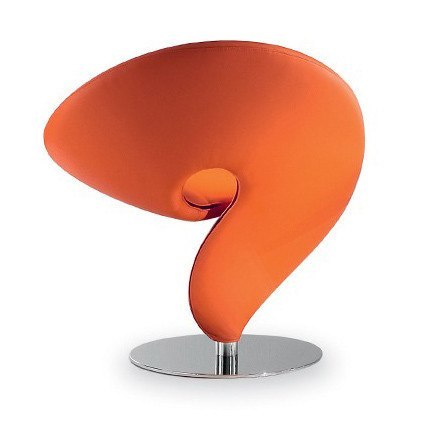 Tonon Question Mark Chair - Modern Accent Chair for Living Room, Bedroom & Office - Stylish Lounge Seating for Home Decor