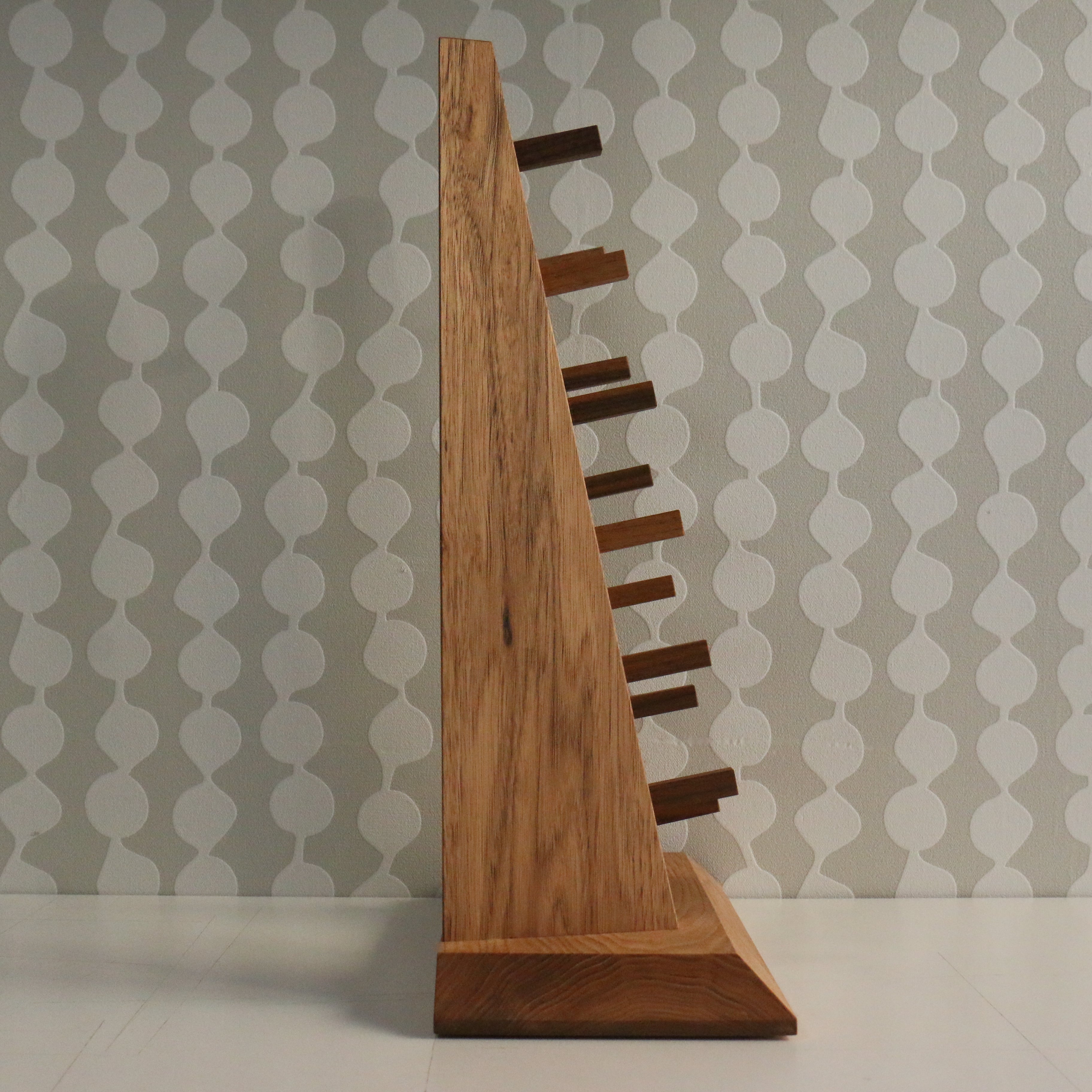 Premium 6-Knife Holder - Sturdy Knife Storage Tower for Kitchen Countertop | Perfect for Organizing Chef Knives, Steak Knives & More | Ideal for Home Chefs & Professional Kitchens