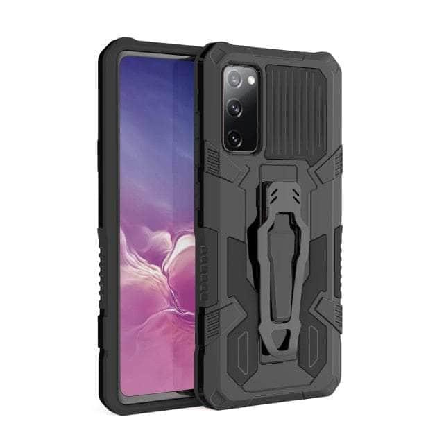 Samsung Galaxy S22 Ultra Shockproof Magnetic Ring Holder Case - Perfect for Car Mount, Hands-Free Use & Wireless Charging
