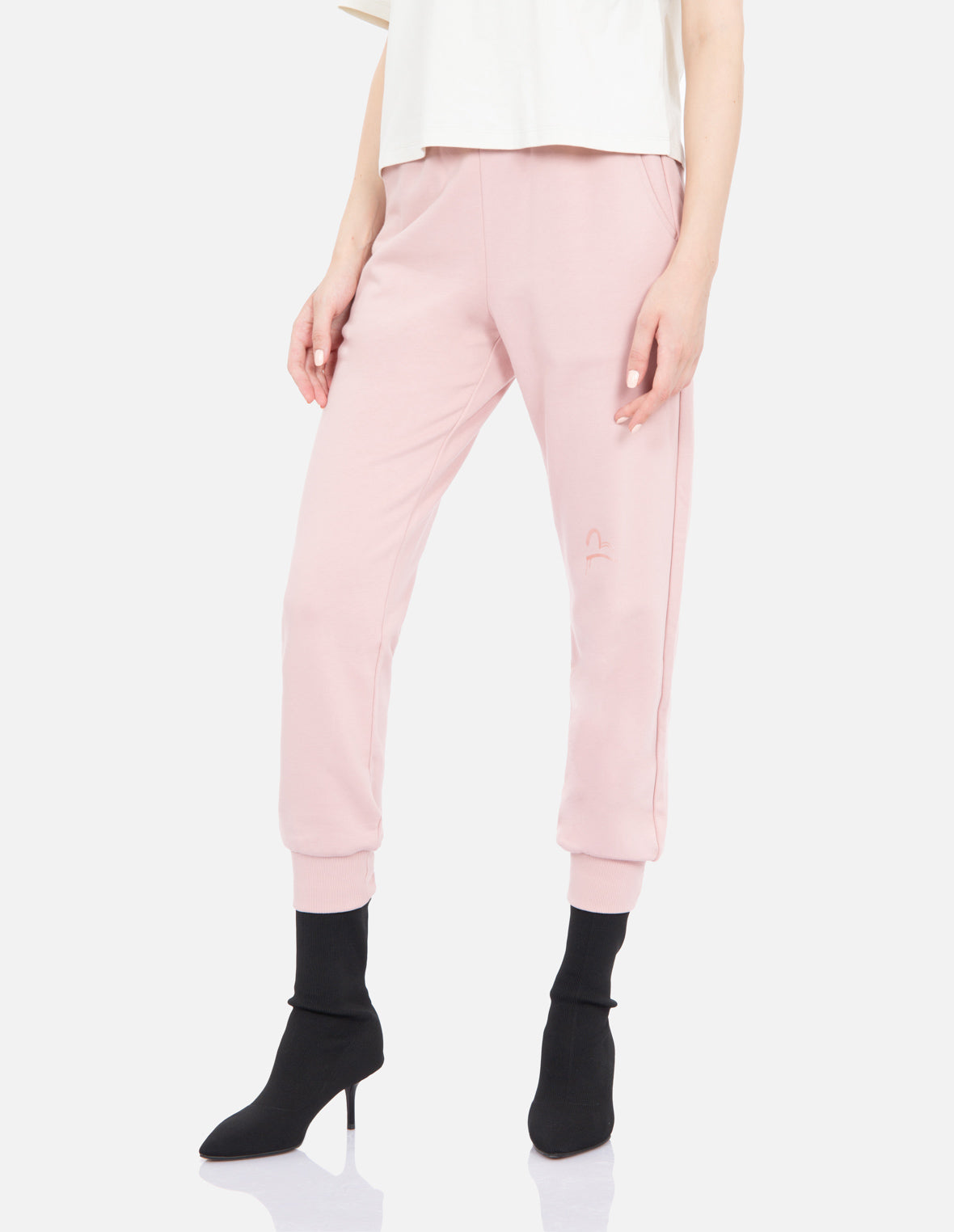 Stylish Kamon & Logo Print Sweatpants for Men & Women - Comfortable Joggers for Casual Wear, Lounge, Gym & Street Fashion