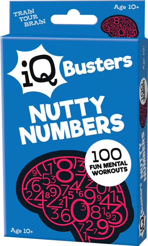 IQ Busters Nutty Numbers - Fun Math Learning Game for Kids - Perfect for Homeschooling, Classroom Activities & Family Game Night