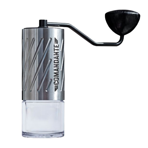 Comandante C60 Baracuda Premium Manual Coffee Grinder - Hand Burr Mill for Espresso, French Press & Pour Over Coffee Brewing at Home or Travel