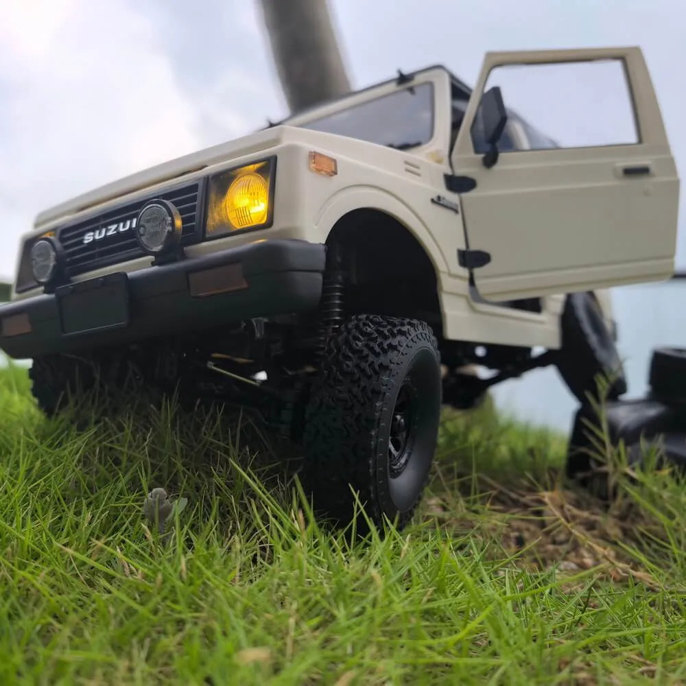 1:10 Scale WPL C74 RC Car RTR 2.4G 4WD Suzuki Jimny JA11 Off-Road Truck Crawler Vehicle - Perfect for Trail Crawling, Rock Climbing & Outdoor Adventure