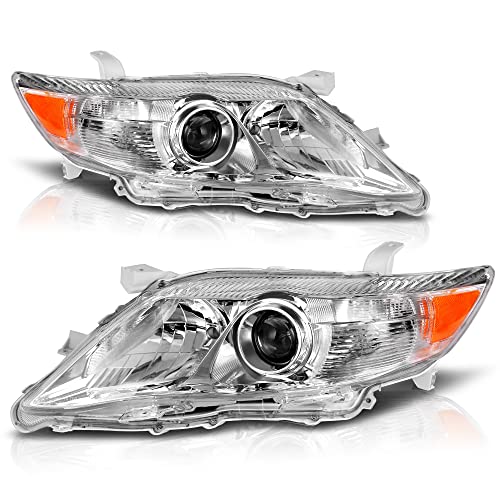 Fit 10-11 Camry Hybrid OE-Chrome/Amber/Clear