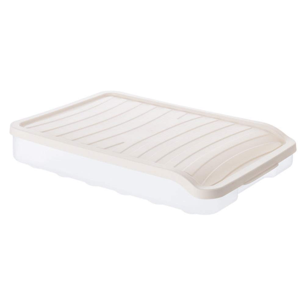 24-Grid Refrigerator Egg Tray Organizer - Hemoton Kitchen Storage Drawers for Eggs, Egg Holder & Fridge Organizer | Perfect for Kitchen, Fridge & Pantry Organization