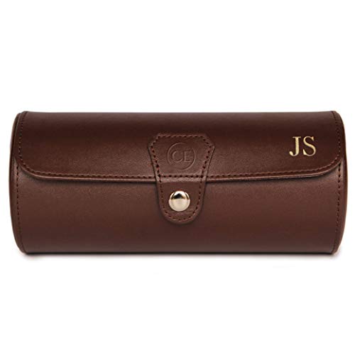 Monogrammed Brown