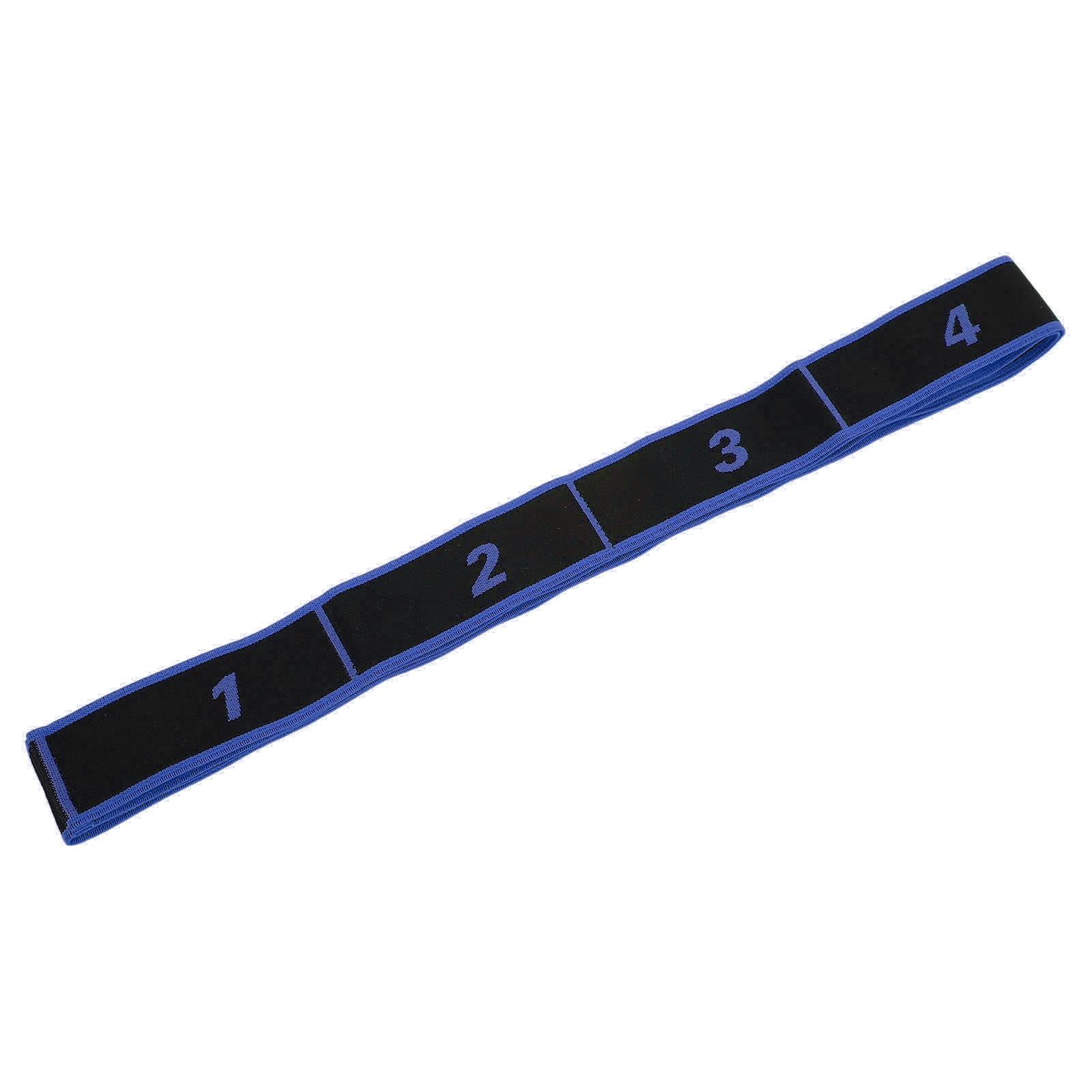 Elastic Resistance Bands for Adults - High Stretch Polyester Cotton Workout Bands for Latin Dance, Full Body Exercise & Warm Up (Blue) | Perfect for Home Gym, Yoga, Pilates & Dance Training