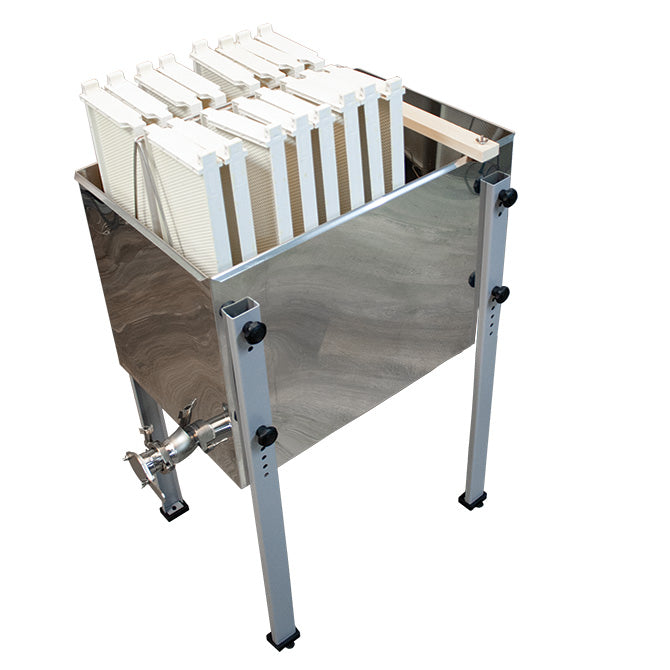 Lyson Hobby Uncapping Tank - Beekeeping Equipment for Honey Extraction | Perfect for Beekeepers & DIY Enthusiasts | Use for Harvesting, Filtering & Storing Honey