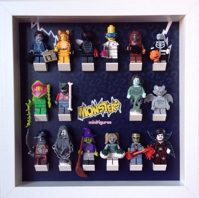 Complete Collection of Display Frames for Lego® Minifigures Series 1-26 | Premium Minifigure Display Case for Collectors | Perfect for Home Decoration, Office Display & Gift Giving