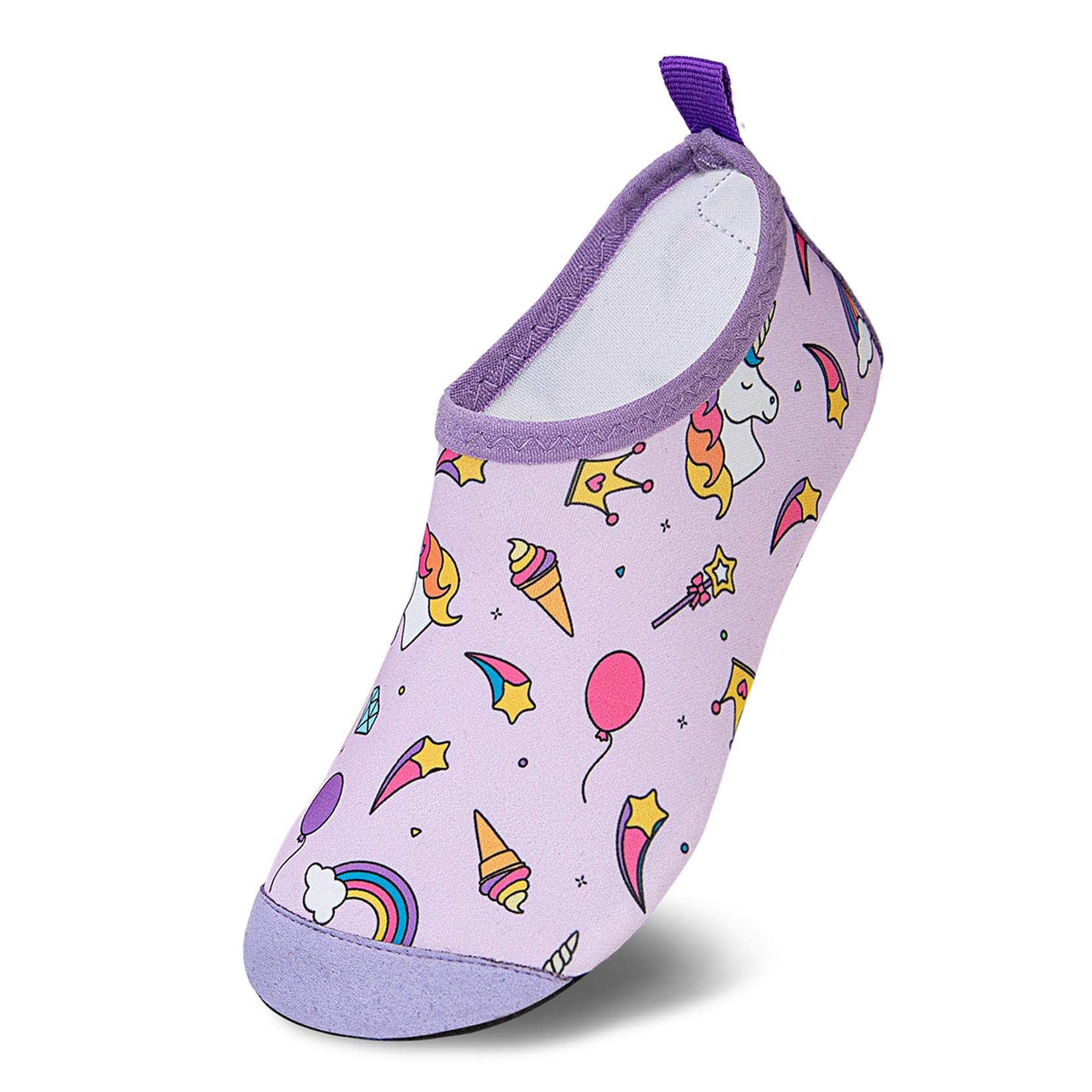 **Mabove Kids Swim Water Shoes - Non-Slip Quick Dry Barefoot Aqua Socks for Toddler Boys & Girls - Perfect for Pool, Beach, and Water Play**