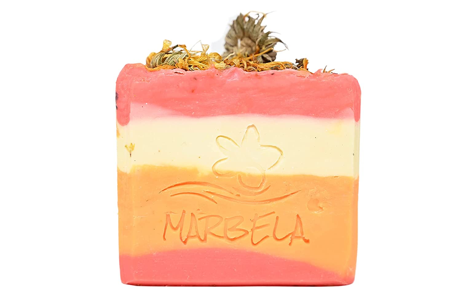 **Marbela Cosmetics Handmade Soap Bar - Passion Fruit Punch Scent, 3.5 oz | Natural & Moisturizing for Dry Skin | Perfect for Daily Use & Gift Giving**