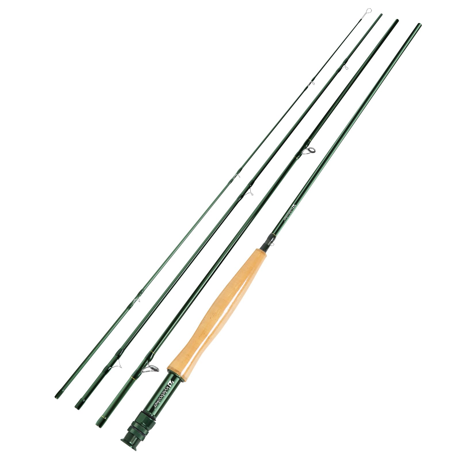 Kylebooker Fly Fishing Rod and Reel Combo Kit - 3/4/5/6/7/8 Weight Complete Starter Outfit with Carrying Case - Perfect for Beginners, Trout Fishing, and Outdoor Adventures