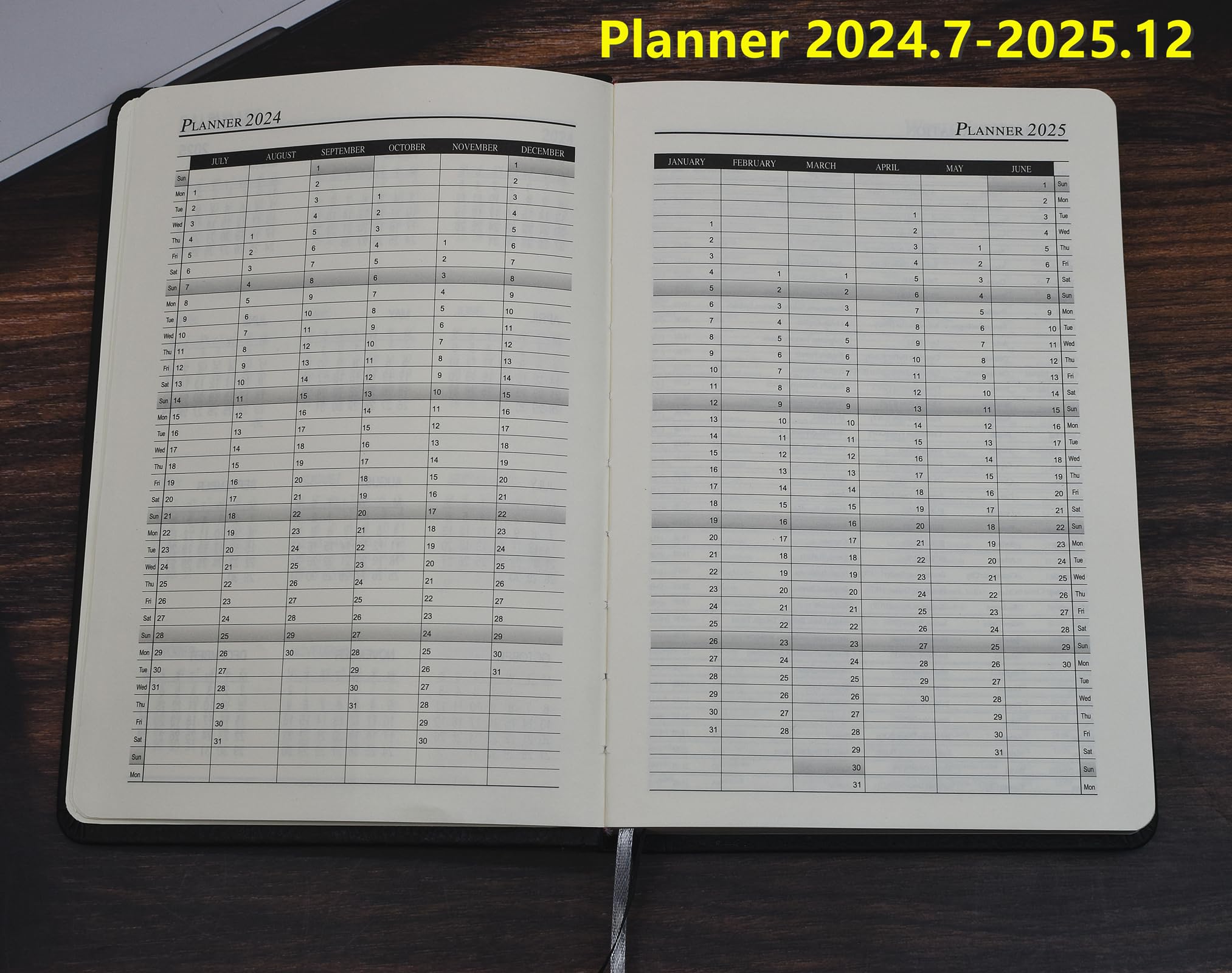 2024-2025 Academic Planner - A5 Daily Diary with Monthly Tabs (July 2024 to June 2025) | Productivity Organizer with 2 Bookmarks, Pen Loop & Inner Pocket | 21×14.5cm Pink | Perfect for Students, Teachers & Professionals