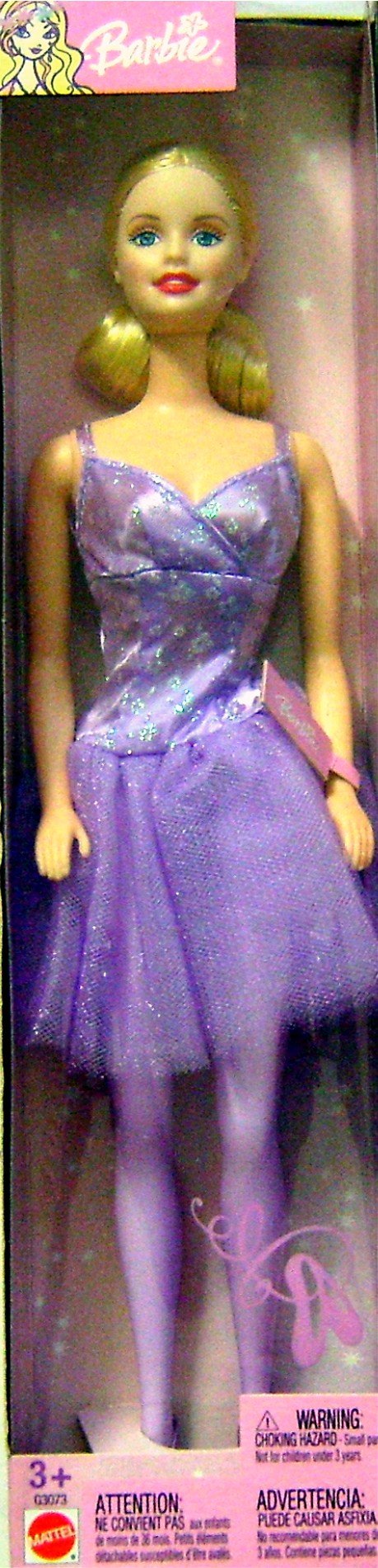 Barbie Ballet Star Doll in Lavender Dress - Perfect for Pretend Play, Birthday Gifts & Collectors | Role Play, Dress Up & Display