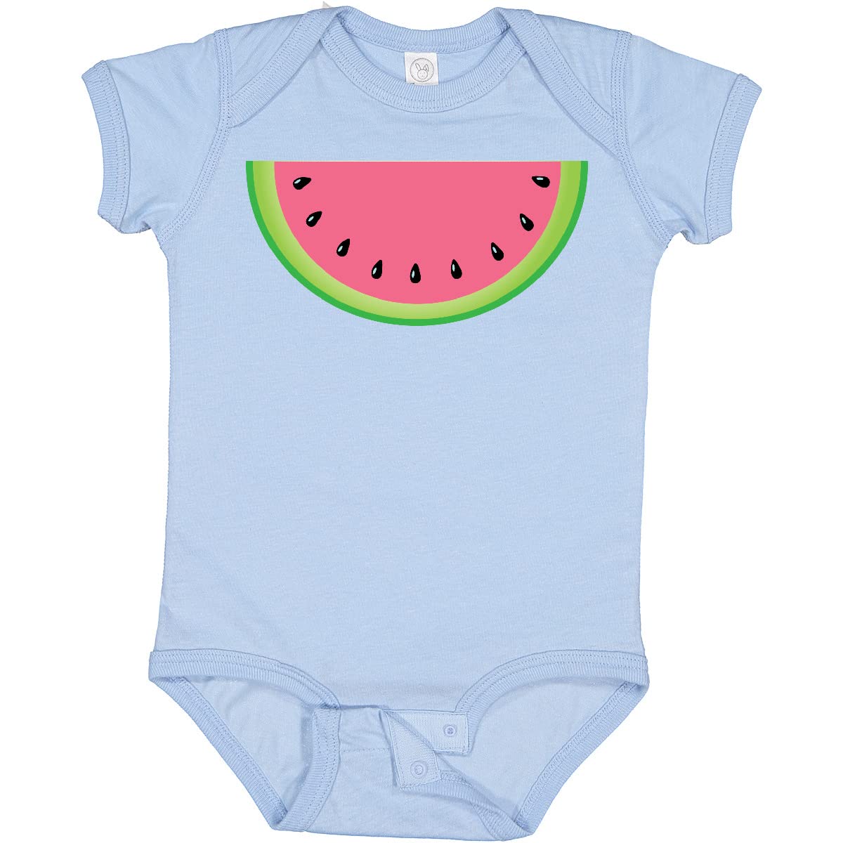 Inktastic Pink Watermelon Baby Bodysuit - Cute Summer Outfit for Infants, Toddler Girls & Boys - Perfect for Beach, Pool & Family Photos