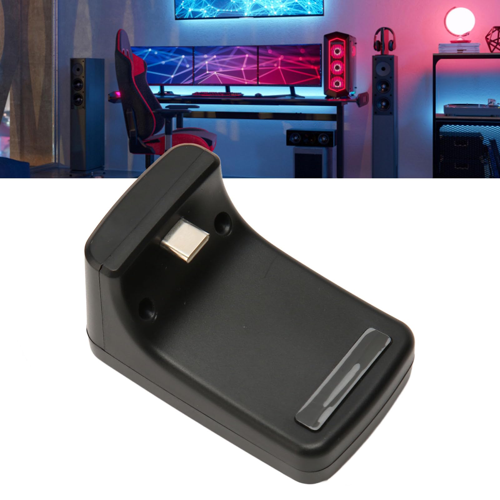 Rechargeable Controller Battery Pack - 1800mAh Fast Charging Station for Gaming Controllers
