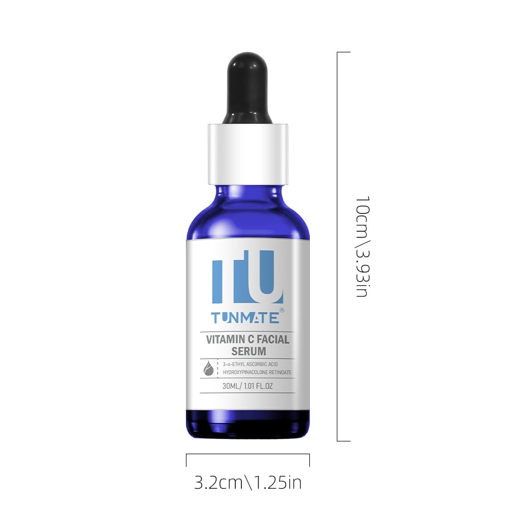Best Vitamin C Facial Serum for Brightening & Hydration - Anti-Aging Moisturizing Face Serum for Glowing Skin - Day & Night Skincare Routine
