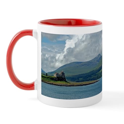White/Red Inside - Duart Castle Mug