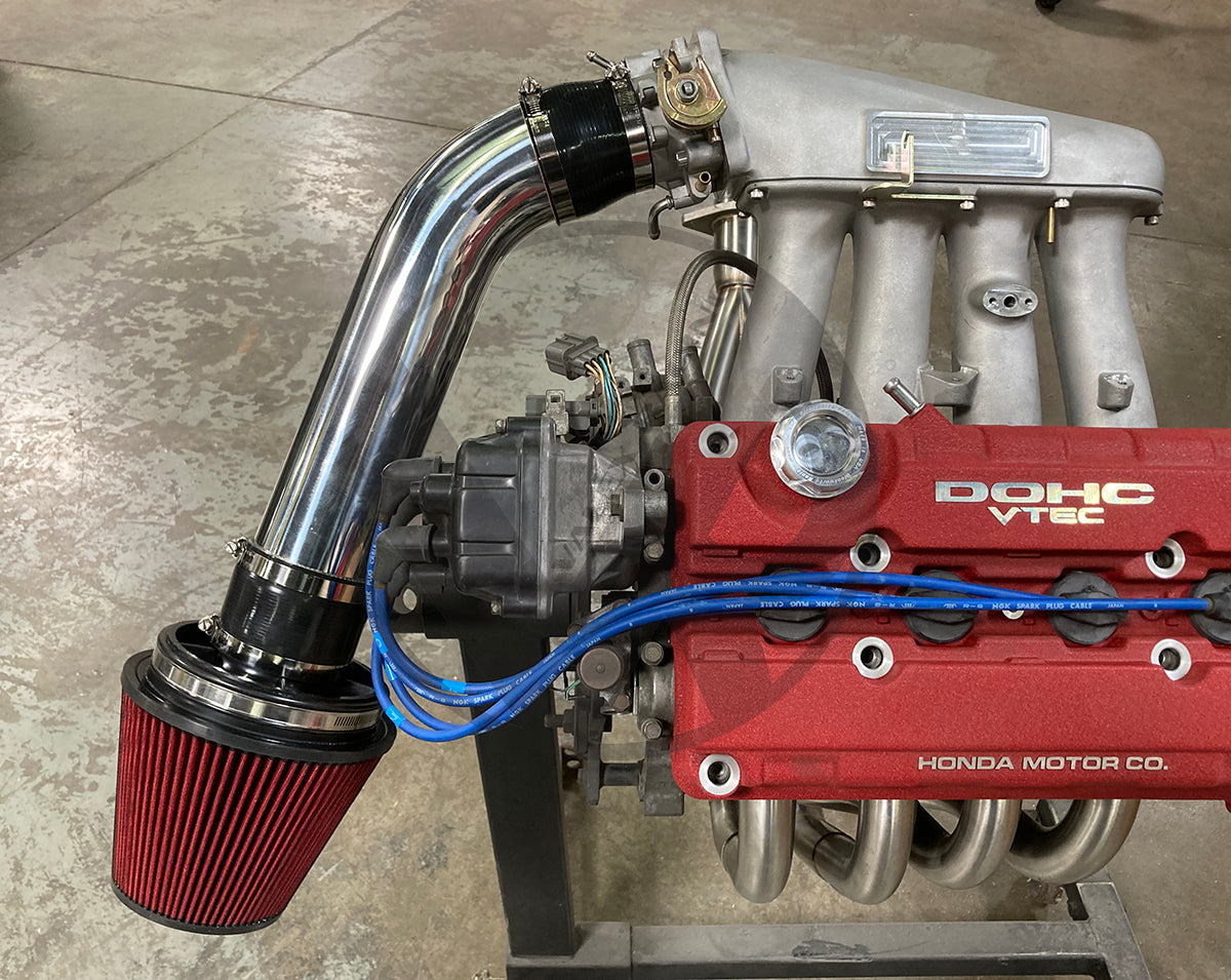 Skunk2 Ultra Street 3.5 Inch Cold Air Intake System for Honda Civic & Acura Integra - High Performance Air Filter Upgrade for Street Racing & Daily Driving