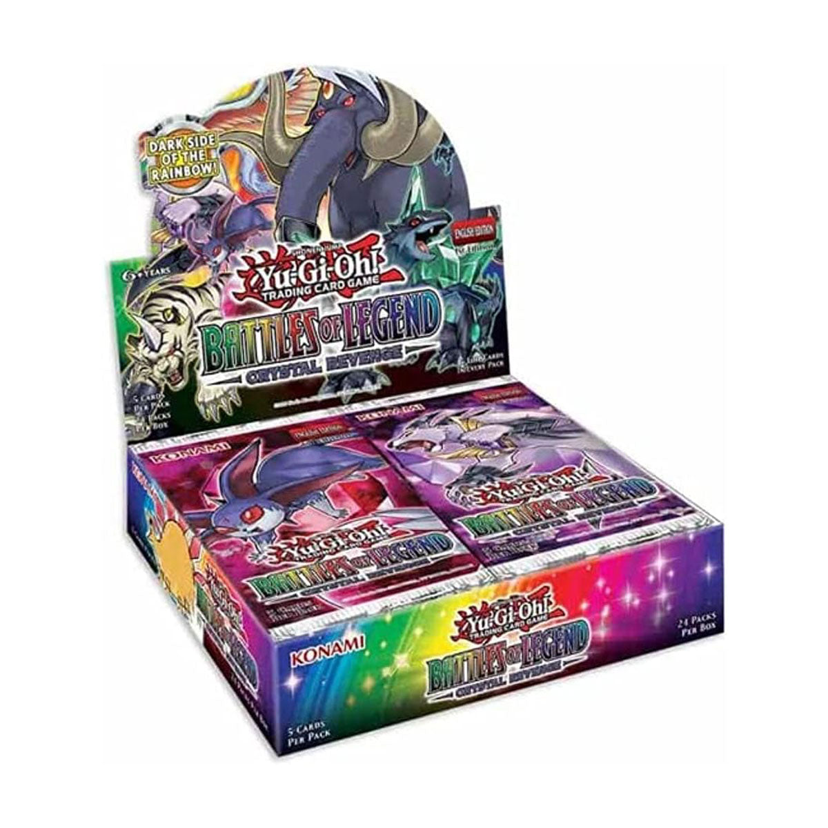 Yu-Gi-Oh! Battles of Legend Booster Box - 36 Packs Trading Card Game for Collectors & Players - Perfect for Tournaments, Game Nights & Gifts