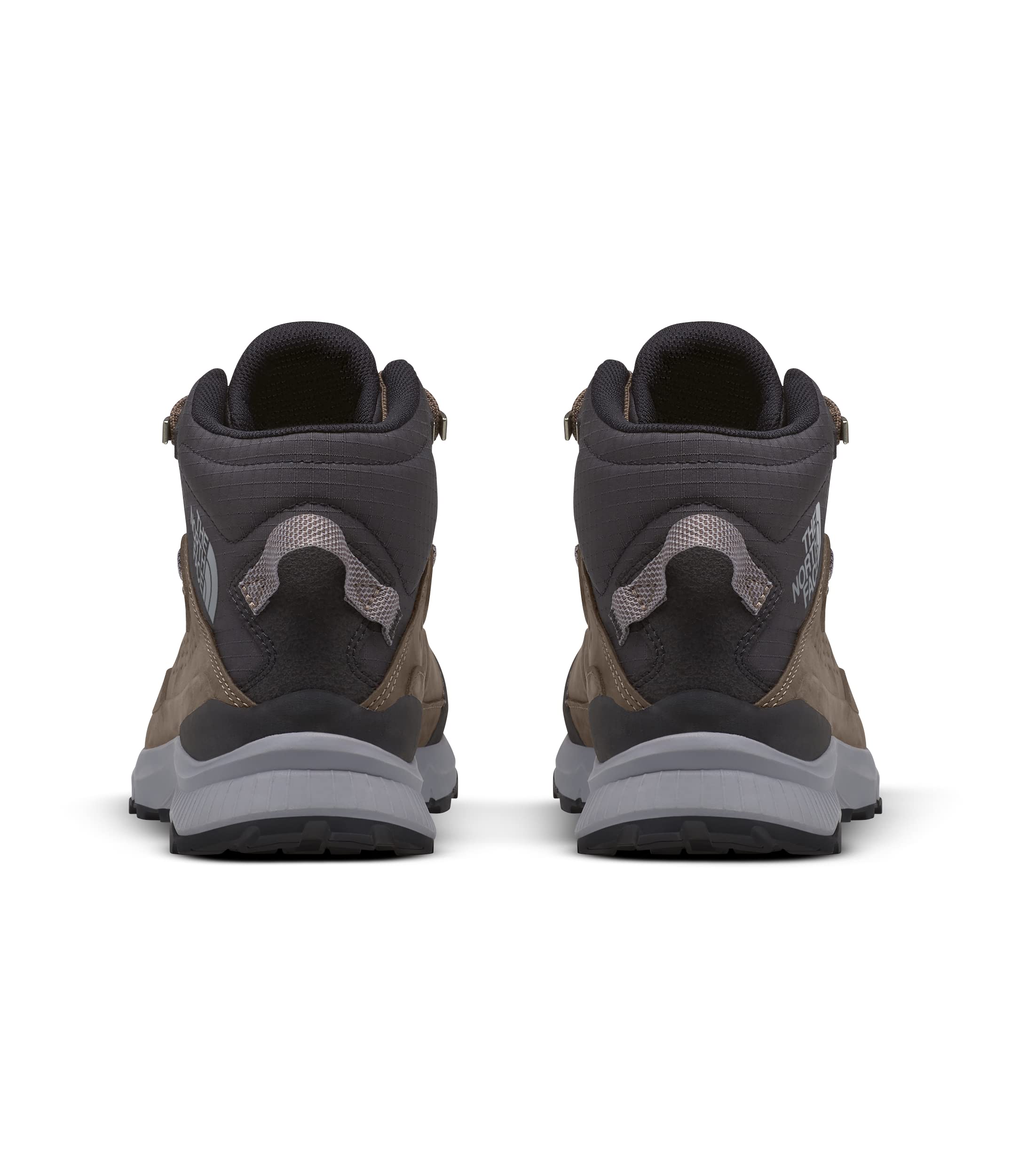 The North Face Cragstone Leather Mid WP Waterproof Hiking Boots for Men - Durable Outdoor Trekking Shoes for Mountain Climbing & Trail Walking