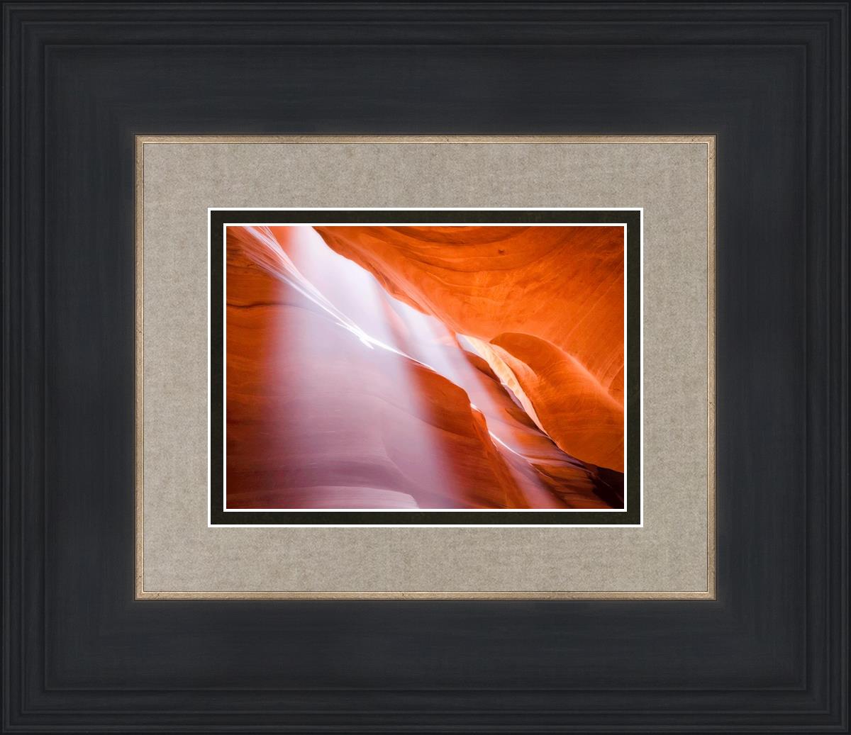 Stunning Antelope Canyon Light Shafts Photography - Natural Sunbeams in Slot Canyon - Perfect for Wall Art, Travel Inspiration & Desert Landscape Decor