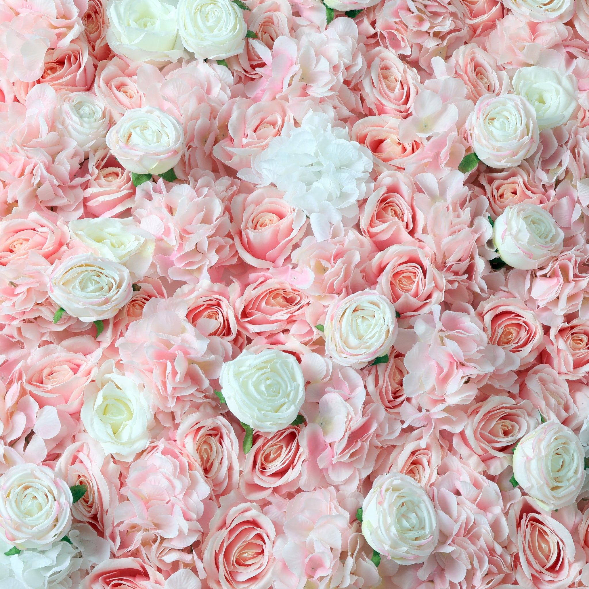 8ft x 4ft Pink Roll Up Flower Wall Backdrop for Wedding, Party, Photo Booth & Home Decor - Durable Fabric with Easy Hanging System