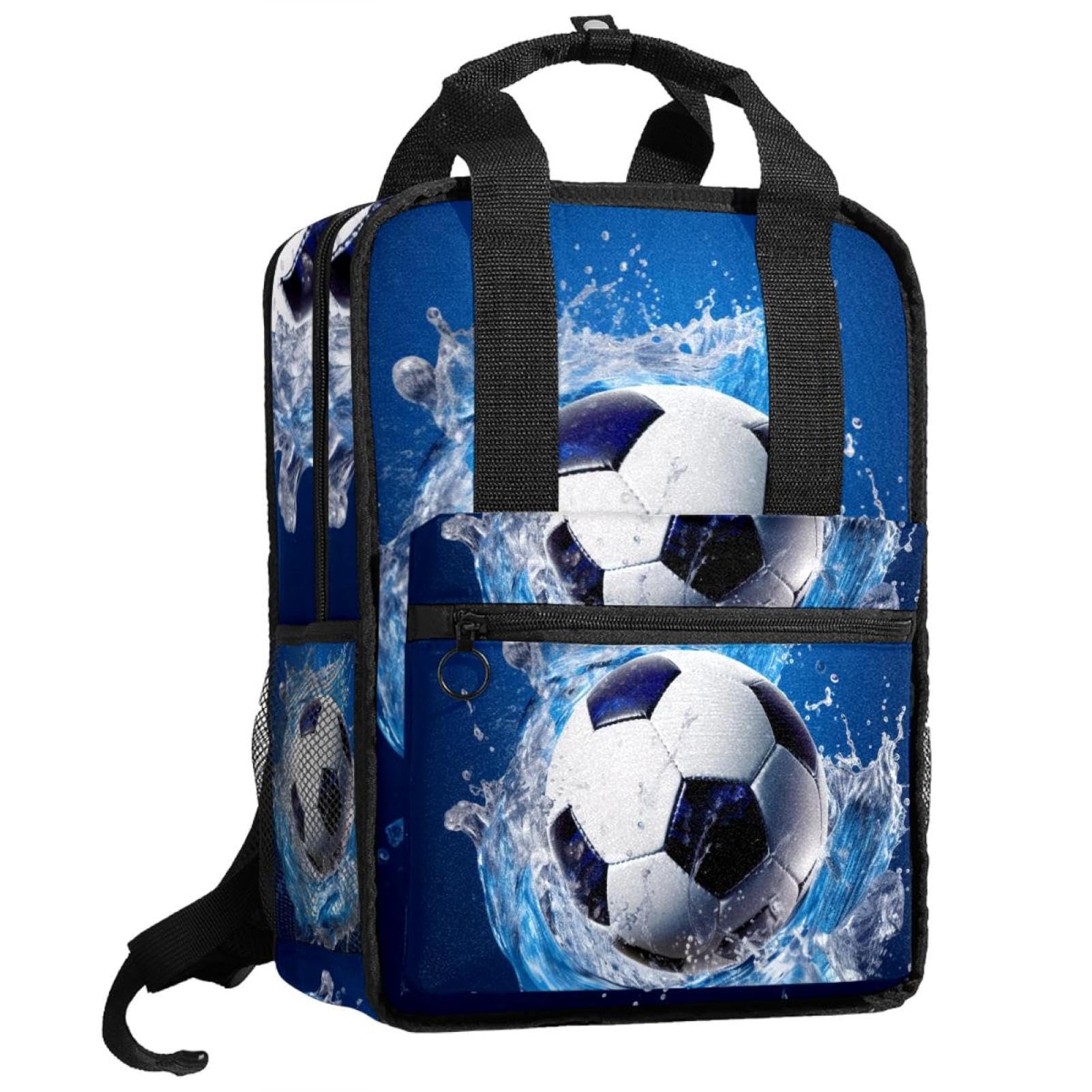 Best Travel Backpack for Men & Women - Lightweight Durable Blue Ocean Design - Perfect for Hiking, Camping & Daily Commute