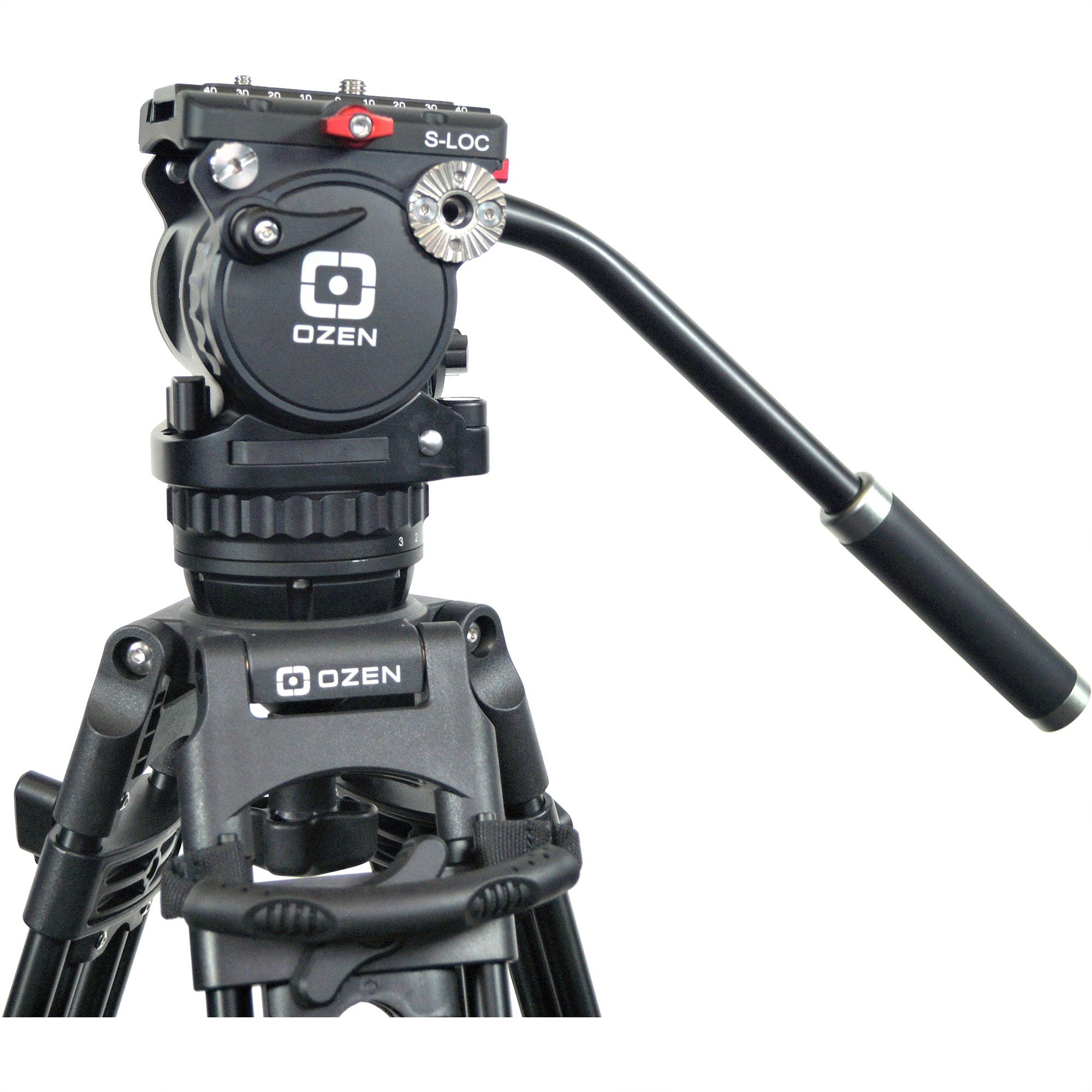 OZEN 5CF3S 75mm AGILE 5S (S LOC) Professional Camera Tripod System - Perfect for Photography, Videography, and Travel