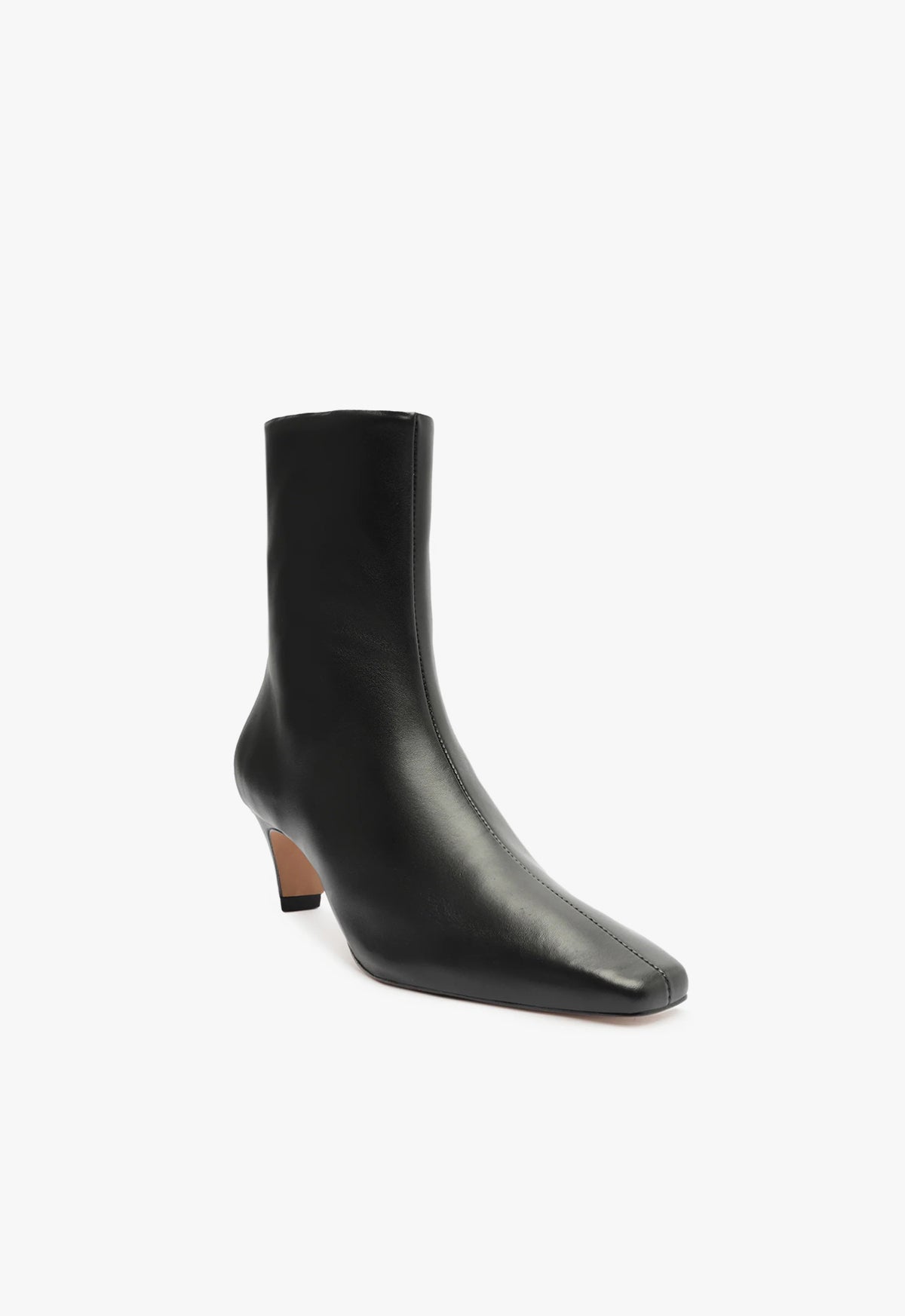 Dellia Nappa Leather Bootie - Women's Comfortable Ankle Boots with Soft Leather & Cushioned Insole | Perfect for Office, Casual Wear & Fall Fashion